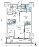 ロイヤルパークス赤羽ノース 354 間取り図