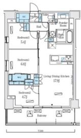 ロイヤルパークス赤羽ノース 926 間取り図