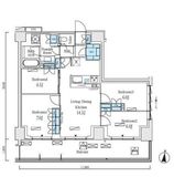 ロイヤルパークス赤羽ノース 551 間取り図