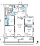 ロイヤルパークス赤羽ノース 914 間取り図