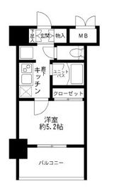 メインステージ南麻布4 10階 間取り図