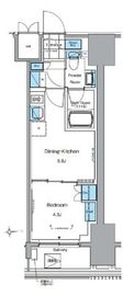 ルフォンプログレ田原町 903 間取り図