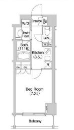 コンフォリア市谷柳町 1303 間取り図