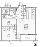 nido SAKURAGAOKA 204 間取り図
