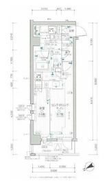 デュオステージ下落合 4階 間取り図