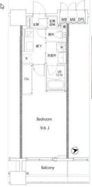 ベルヴュコート湘南 707 間取り図