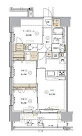 ブリシア横濱石川町 6階 間取り図