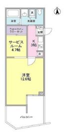 ZEL COURT AOYAMA 101 間取り図