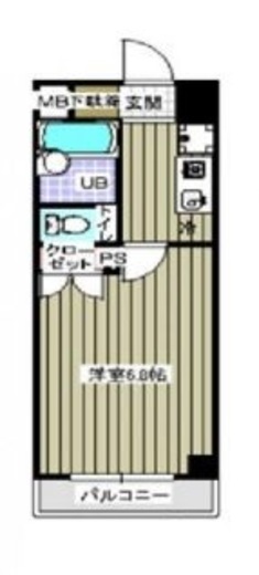 レジディア木場 905 間取り図