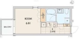 エスセナーリオ市谷薬王寺 302 間取り図