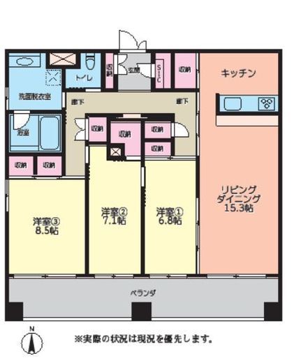 ベラカーサ秋葉原 11階 間取り図