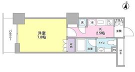 プレディアスタイル池上南WEST 308 間取り図