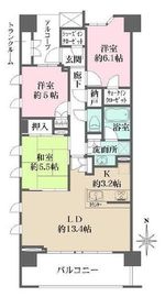 ザ・パークハウス追浜パークフォート 4階 間取り図