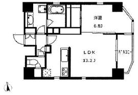 ディアコート麻布 301 間取り図