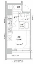 RELUXIA横濱反町 (リルシア横濱反町) 8階 間取り図