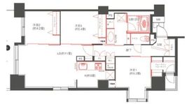 アマックス横浜 6階 間取り図