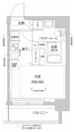 RELUXIA横濱反町 (リルシア横濱反町) 7階 間取り図