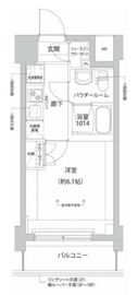 RELUXIA横濱反町 (リルシア横濱反町) 10階 間取り図