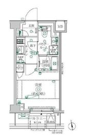 クレイシア横浜ヴェール 4階 間取り図