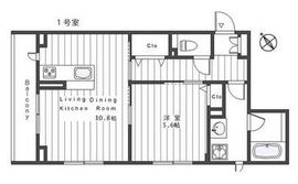 ティーリア小石川 301 間取り図