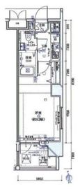 ガリシア九段下ライズ 8階 間取り図