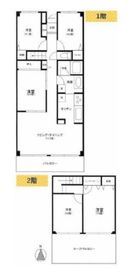 ジュネス 8階 間取り図