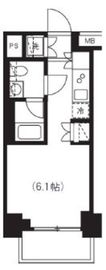 プレミアムキューブ横浜 2階 間取り図