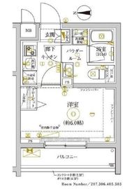 レアライズ新丸子Ⅱ 3階 間取り図