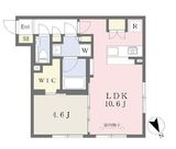 Reve Residence 三軒茶屋 (レーヴレジデンス三軒茶屋) 104 間取り図