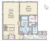 Reve Residence 三軒茶屋 (レーヴレジデンス三軒茶屋) 304 間取り図