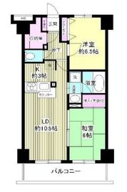 ライオンズシティ西新宿 10階 間取り図