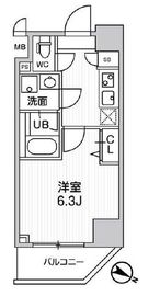ALTERNA横濱阪東橋 (オルタナ横濱阪東橋) 408 間取り図