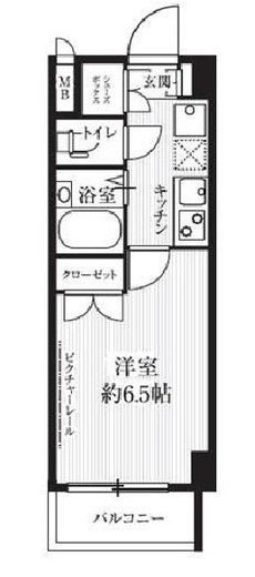 HF武蔵小山レジデンス 103 間取り図