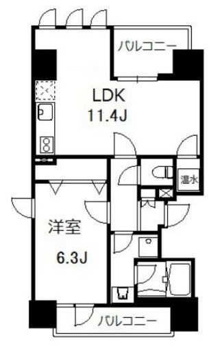 Panache（パナシェ） 3階 間取り図