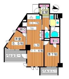 アトラス志村三丁目 5階 間取り図