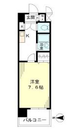 イーストコート芝 203 間取り図