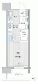 セントラーレ新城 1003 間取り図