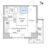 デュオフラッツ池尻大橋 201 間取り図