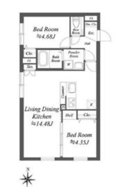 SOLASIAresidence世田谷代田 304 間取り図