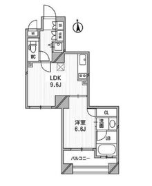 クリオ三田ラ・モード 903 間取り図