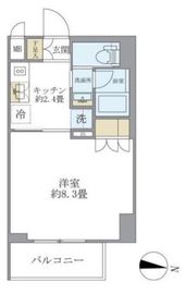 レクシード両国駅前 505 間取り図