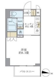 レクシード両国駅前 1107 間取り図