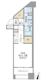 ベリスタ常盤台 9階 間取り図