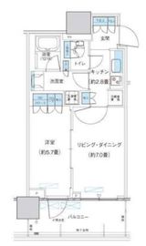 パークシティ柏の葉キャンパス ザ・ゲートタワー ウエスト 1420 間取り図