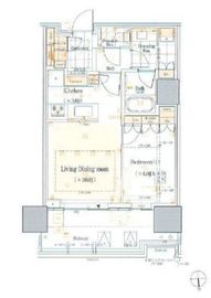 HARUMI FLAG SKYDUO SUN VILLAGE (晴海フラッグ スカイデュオ サンヴィレッジ) 25階 間取り図