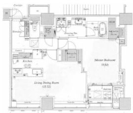 ブリリア一番町 3階 間取り図