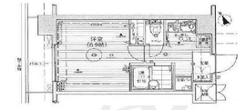 トーシンフェニックス南麻布 9階 間取り図