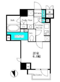 コートリヴィエール東六郷 3階 間取り図