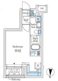 SOLASIAresidence亀戸 (ソラシアレジデンス亀戸) 204 間取り図