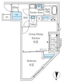 SOLASIAresidence亀戸 (ソラシアレジデンス亀戸) 401 間取り図